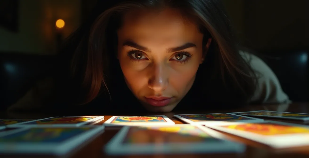 Carte dei tarocchi che riflettono l'introspezione personale