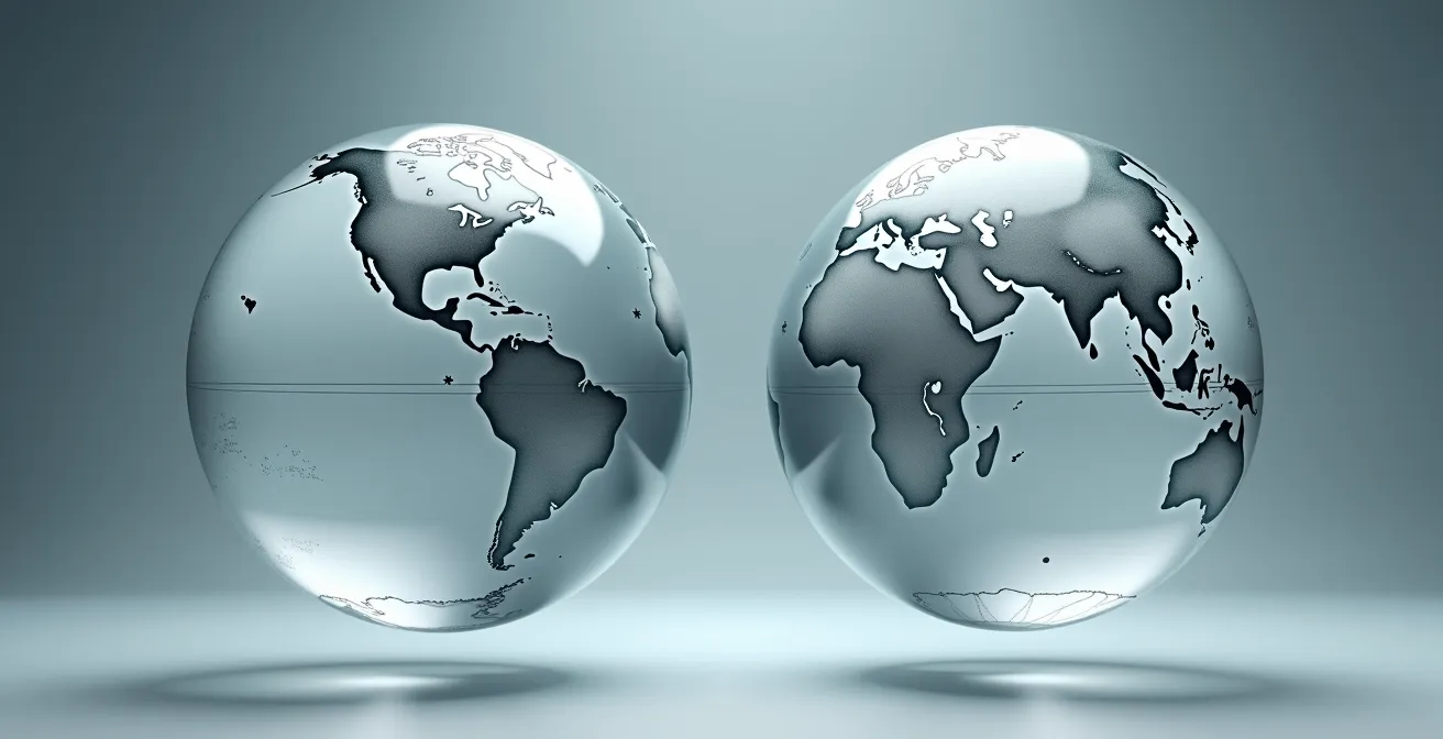 Comparazione visiva delle case astrologiche a diverse latitudini terrestri