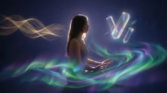 Rappresentazione visiva delle capacità psichiche di chiaroveggenza, chiarudienza e chiarosenzienza